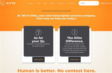 dittotranscripts|Online transcription jobs .